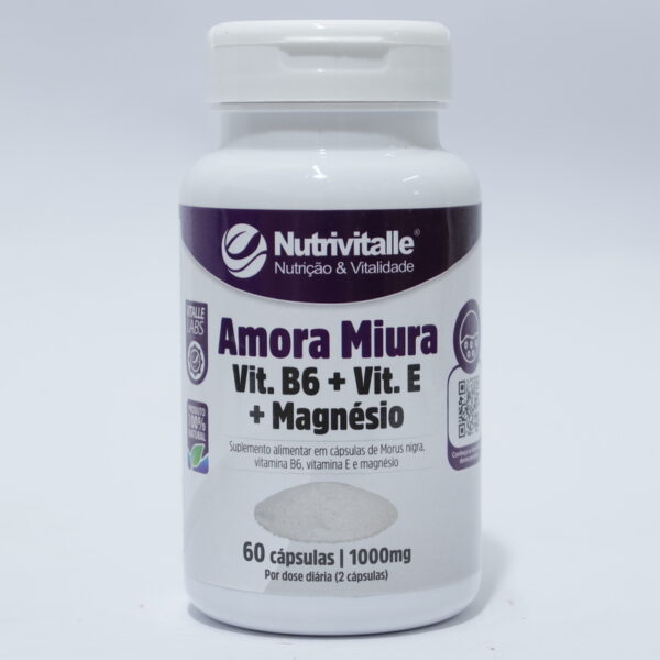 Amora Miura + Vit B6 + Vit E + Magnésio Nutrivitalle
